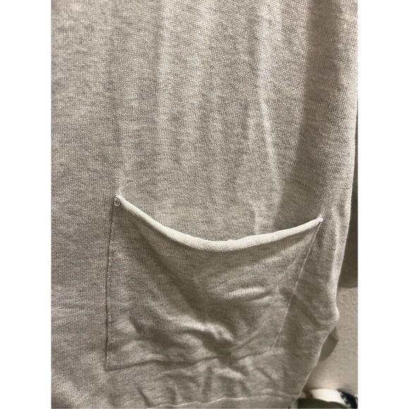 ✨Zara Grey Open Front Oversized Slouchy Knit Kimono Style Sz Small Cardigan✨ - Picture 12 of 13